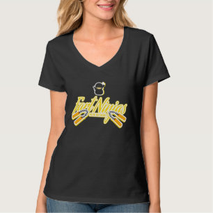 T-shirt Cool Ninja Costume Pain Ninjas Silencieux Mais Mor