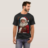 T-shirt cool nouvelle année noël santa claus (Devant entier)