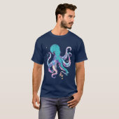 T-shirt cool Octopus (Devant entier)