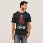 T-shirt Cool Octopus Pour Hommes Femmes Vie Maritime Océan (Devant entier)