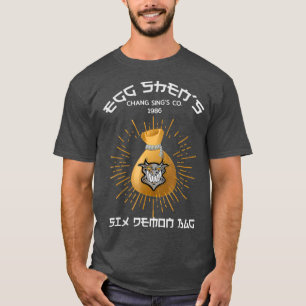 T-shirt Cool Oeuf Shens Six Démon Sac Tee