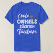 T-shirt Cool oncles race pigeons pigeons pigeon transporte (Design devant)