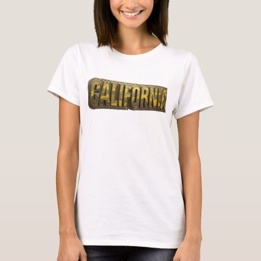 T-shirt Cool Orange CALIFORNIA Statement (Devant)