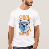 T-shirt cool ours (Devant)