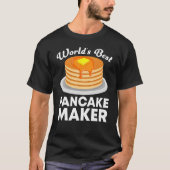 T-shirt Cool Pancake Pour Hommes Femmes Pancake Maker Peti (Devant)