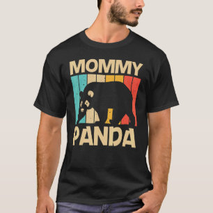 T-shirt Cool Panda Pour Femmes Maman Panda Ours Animal Zoo