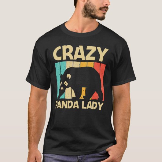 T-shirt Cool Panda Pour Femmes Maman Panda Ours Animal Zoo (Devant)