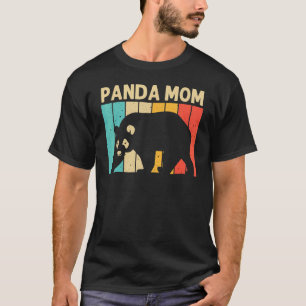 T-shirt Cool Panda Pour Maman Mère Panda Ours Animal Zooke
