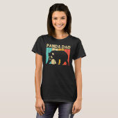 T-shirt Cool Panda Pour Papa Père Panda Ours Animal Zooke (Devant entier)