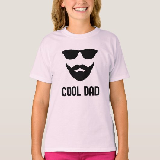 T-shirt Cool papa | vous pouvez CHANGER LA COULEUR du grap (Devant)