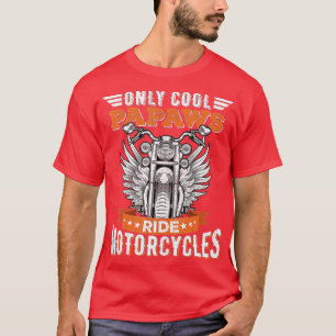 T-shirt Cool Papaws Ride Motos, Vélo pour Spo