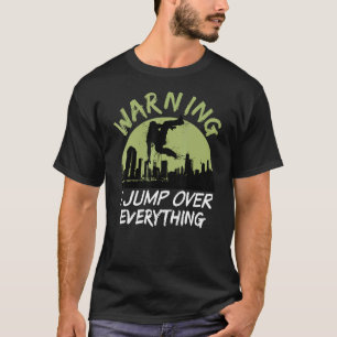 T-shirt Cool Parkour Freestyle City Runner Urban Ninja Cut