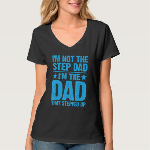T-shirt Cool Pas à pas papa pour les hommes Père la meille