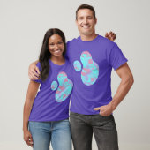 T-shirt Cool Pastel Camo Motif Paint Splat v2 (Unisexe)