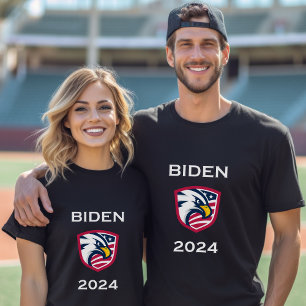 T-shirt Cool patriotique Joe Biden 2024 Élection Aigle fon