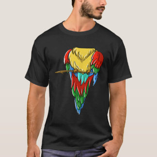 T-shirt Cool Perroquet sans tête Costume d'Halloween drôle