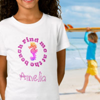 T-shirt cool personnalisé Seahorse Beach