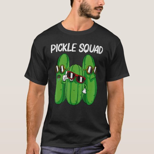 T-shirt Cool Pickle For Men Women Pickle Food Cucumber  2 (Devant)