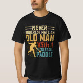 T-shirt Cool Pickleball Grand-père Paddle Sport Pickleball (Devant)
