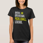 T-shirt Cool Pickleball Player Saying Mom Grandma Pickleba (Devant)