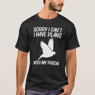 T-shirt Cool Pigeon Pour Hommes Femmes Rock Dove Bird Pet 