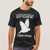 T-shirt Cool Pigeon Pour Hommes Femmes Rock Dove Bird Pet (Devant)