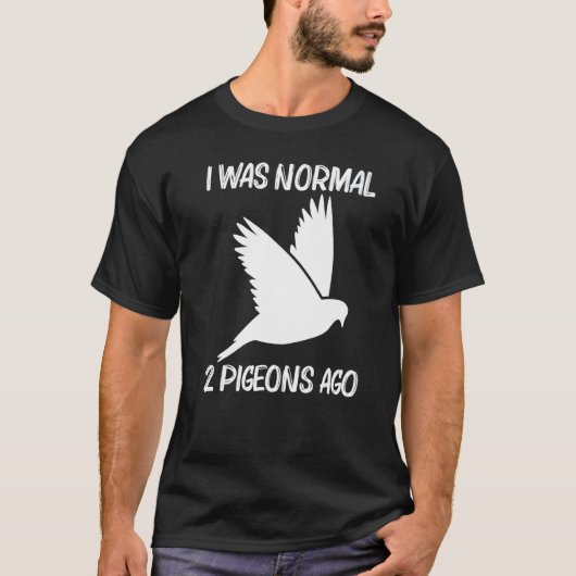 T-shirt Cool Pigeon Pour Hommes Femmes Rock Dove Oiseau An (Devant)