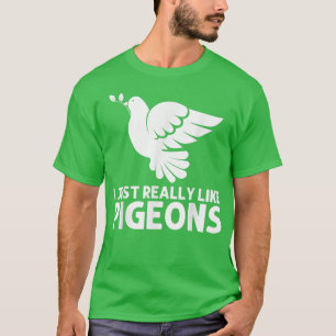 T-shirt Cool Pigeon Pour Hommes Femmes Staple Hommage Pige