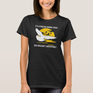 T-shirt Cool Pigeon Racing Pour Hommes Femmes Hommage Pige