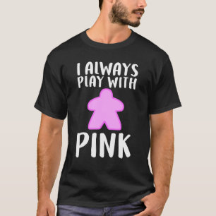T-shirt Cool Pink Meepboard Jeu Pour Hommes Femmes