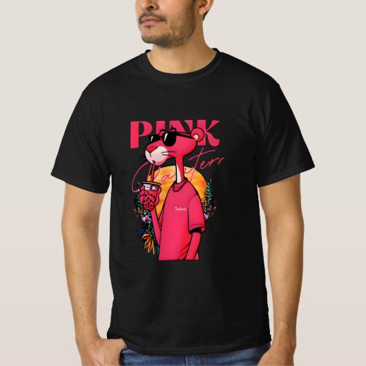 T-shirt Cool Pink Panther Vibes (Devant)