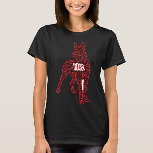 T-shirt Cool Pit Bull (Devant)