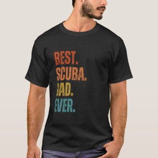 T-shirt Cool Plongée Plongée Pour Papa Hommes Océan Plonge