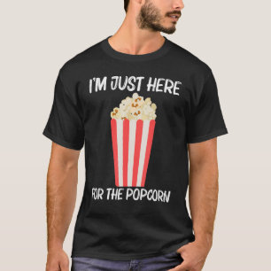 T-shirt Cool Popcorn Pour Hommes Femmes Beurre Sucré Beurr