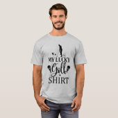 T-shirt Cool porte-parole de golf (Devant entier)