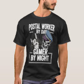 T-shirt Cool Postman Dit Postman I Gaming Console Zocke (Devant)