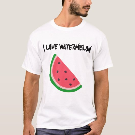 T-shirt cool pour pastèque et amoureux d'été (Devant)