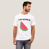T-shirt cool pour pastèque et amoureux d'été (Devant entier)