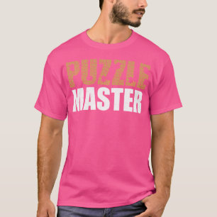 T-shirt Cool Puzzle Master Pour Hommes Femmes Jigsaw Piece