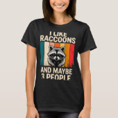 T-shirt Cool Raccoon Design For Men Women Kids Racoon Racc (Devant)