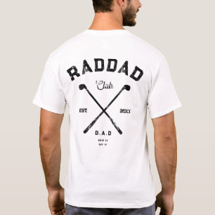 T-shirt Cool Rad Papa Golf Club Funny Fête des pères