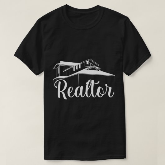T-shirt Cool Realtor Pour Femmes Filles Agent Immobilier C (Design devant)