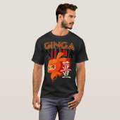 T-shirt Cool Redhead Ginga Ninja Funny Ginger Ninja Cadeau (Devant entier)