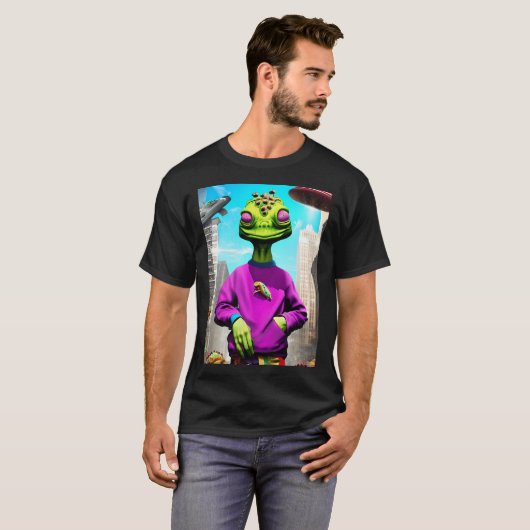T-shirt Cool Reptilian (Devant entier)