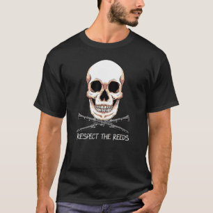T-shirt Cool Respecter La Bande De Marches De Roseaux Clar
