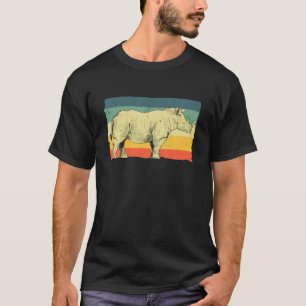 T-shirt Cool Rhino Pour Hommes Femmes Chubby Unicorn Rhino