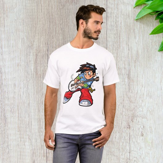 T-shirt Cool Rock Star Guitariste Fun Musicien