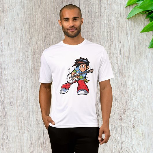 T-shirt Cool Rock Star Guitariste Fun Musicien