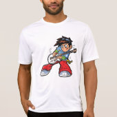 T-shirt Cool Rock Star Guitariste Fun Musicien (Devant)