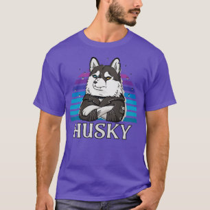 T-shirt Cool Rocker Husky Amoureux des chiens